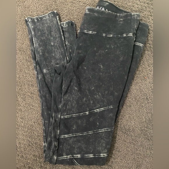 Marc New York Performance Charcoal Acid Wash Jeggings - Picture 1 of 6